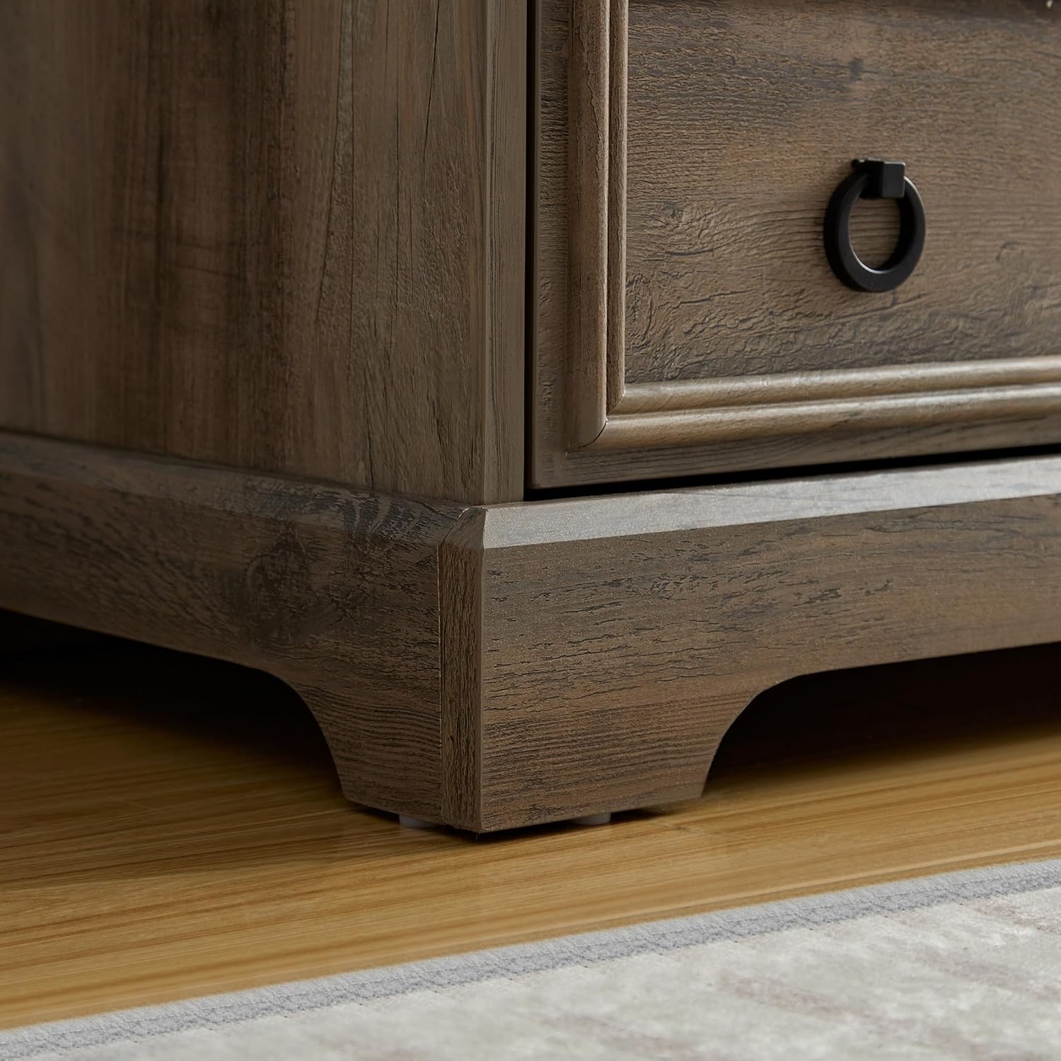 Henf Cómoda moderna de 6 cajones para dormitorio, cómoda alta de madera, organizadores de armario y almacenamiento de ropa, unidad organizadora de