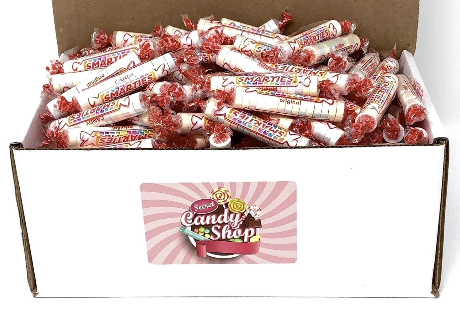 Smarties – Rollos de caramelos a granel en caja, 2 libras (envueltos individualmente)