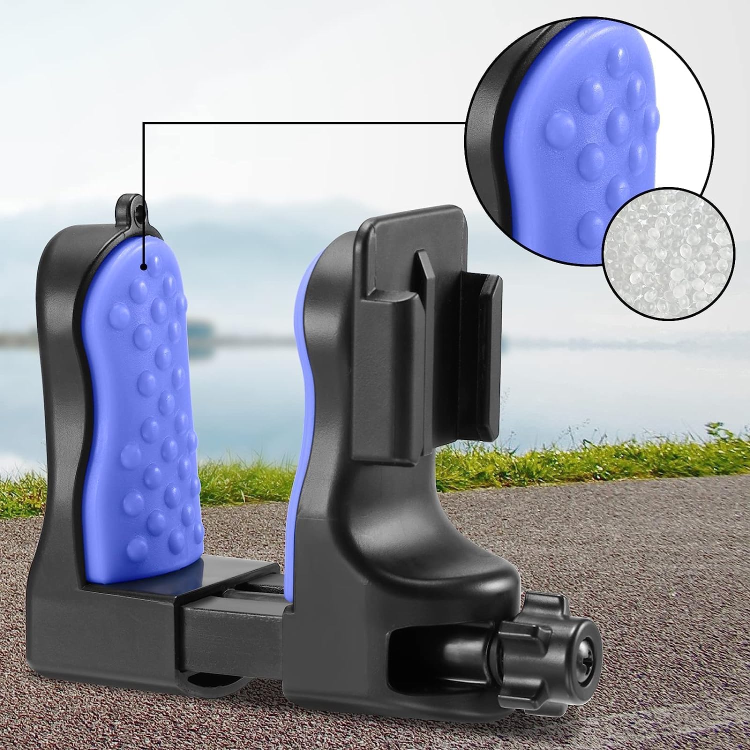 Soporte de clip para casco de motocicleta compatible con GoPro Hero 12,11, 10, 9, 8, 7, (2018), 6 5 4, Hero Black, Session, Insta360, Xiaomi Yi,
