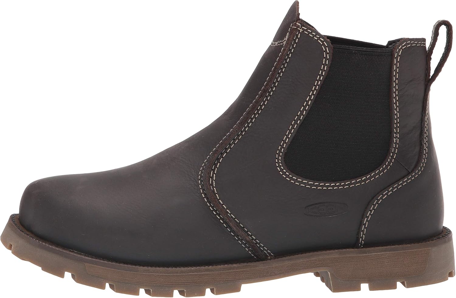 KEEN Utility Seattle Romeo – Zapatos de trabajo de cuero de altura media para hombre