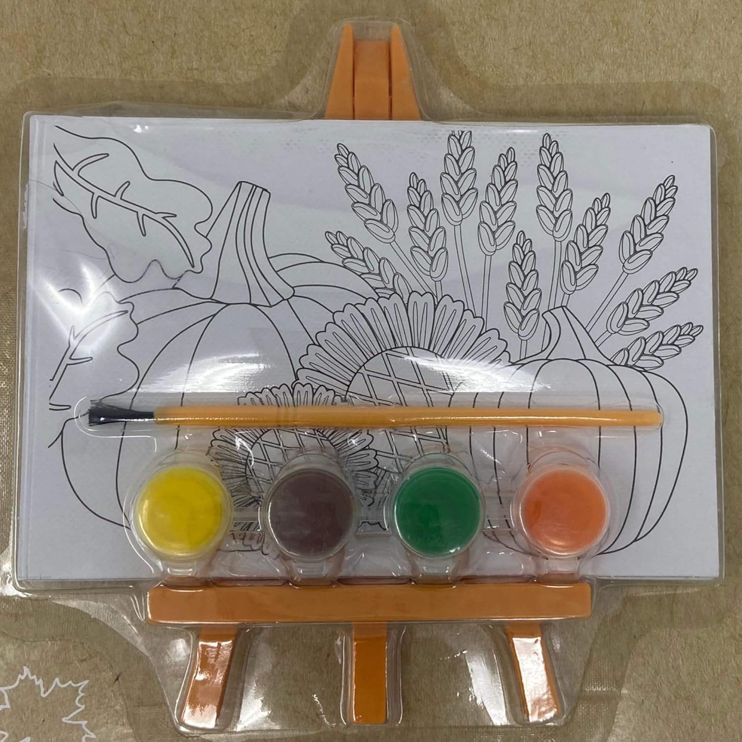 CLRA – Juego de 2 pinturas temáticas de cosecha, pintura de otoño sobre lienzo con regalo de Aolani de CLRA.