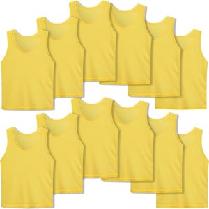 SPTEHW Scrimmage – Chalecos de entrenamiento de equipo para niños, jóvenes y adultos, fútbol, baloncesto (paquete de 12) SPTEHW Scrimmage – Chalecos de entrenamiento de equipo para niños, jóvenes y adultos, fútbol, baloncesto (paquete de 12)