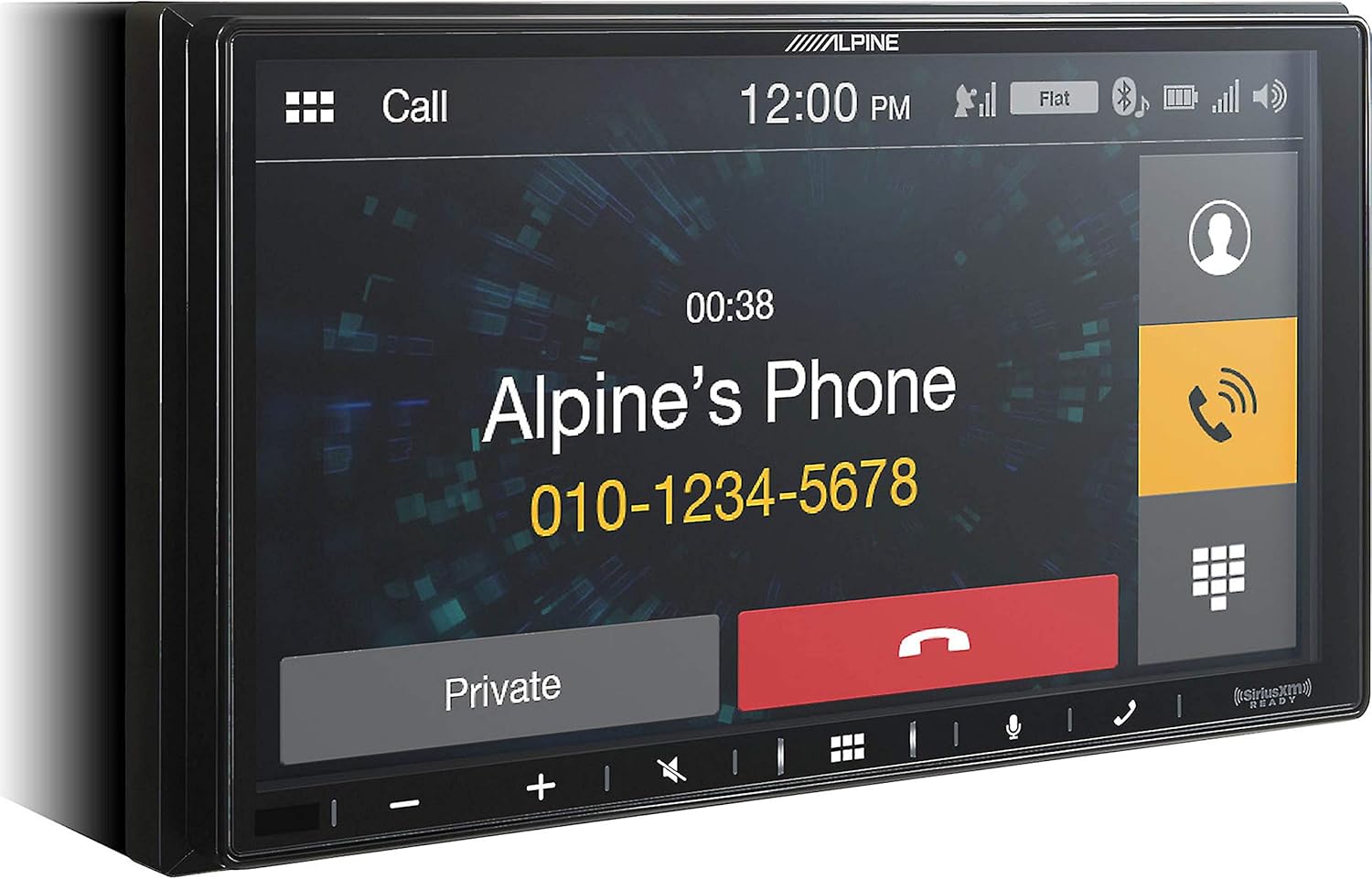 ALPINE iLX-W650 7 “Digital Media Bluetooth Carplay Receptor+KTA-450 Power Pack