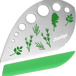 Green – Pelador de hierbas de acero inoxidable con 9 agujeros, para cocina, para hierbas, pelador de hierbas de metal para col rizada, col, tomillo, Green – Pelador de hierbas de acero inoxidable con 9 agujeros, para cocina, para hierbas, pelador de hierbas de metal para col rizada, col, tomillo,