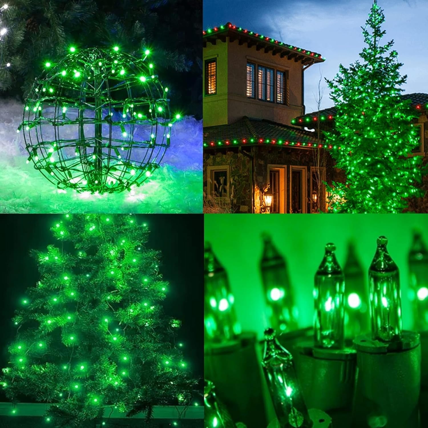 Dazzle Bright 50 mini luces LED (verde, 2)