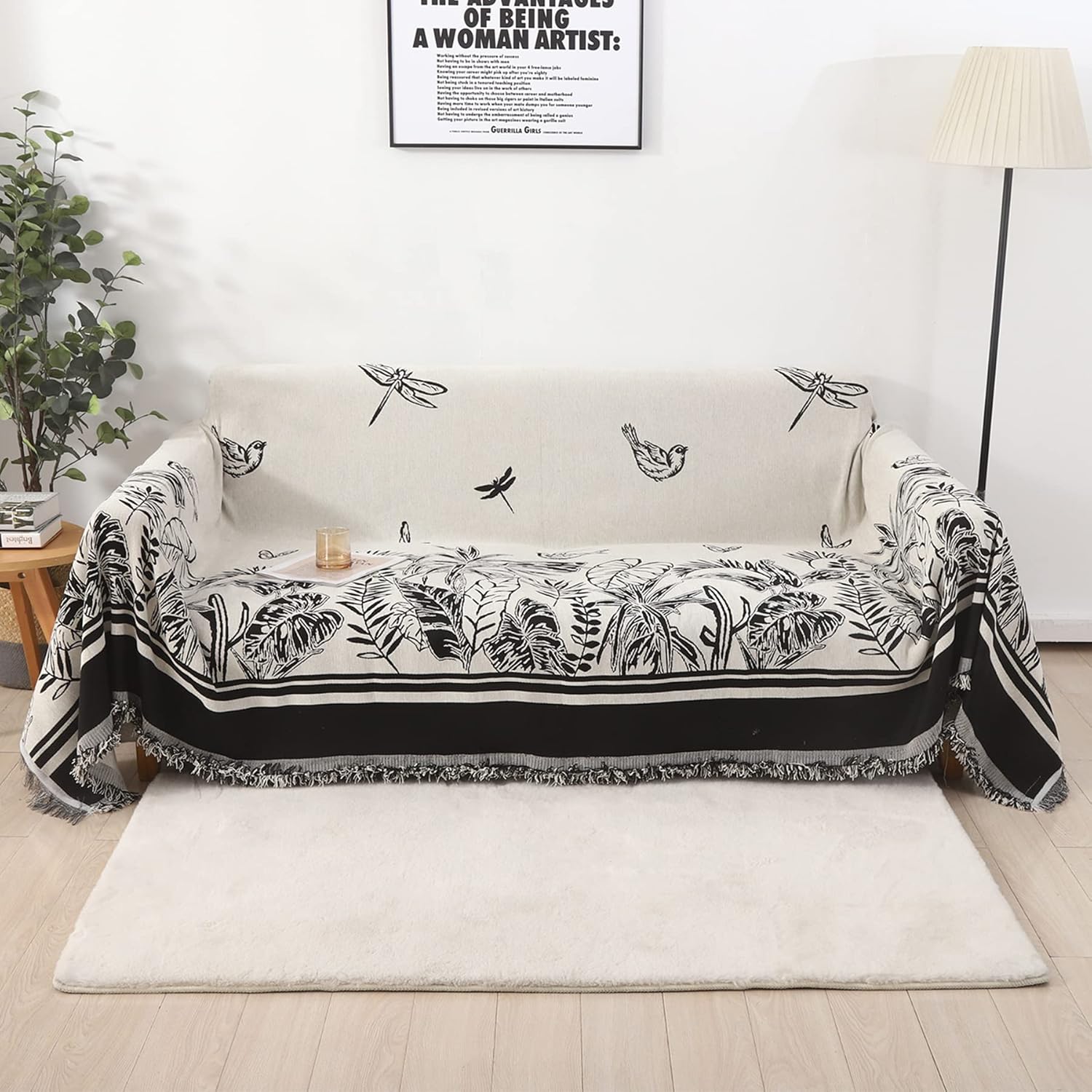 Fundas de felpilla para sofá modular de 2 cojines, fundas de sofá modular de jacquard para sala de estar, fundas de sofá para perros y mascotas
