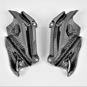Paneles laterales de fibra de carbono para Kawasaki Z900 2017-2019 Paneles laterales de fibra de carbono para Kawasaki Z900 2017-2019