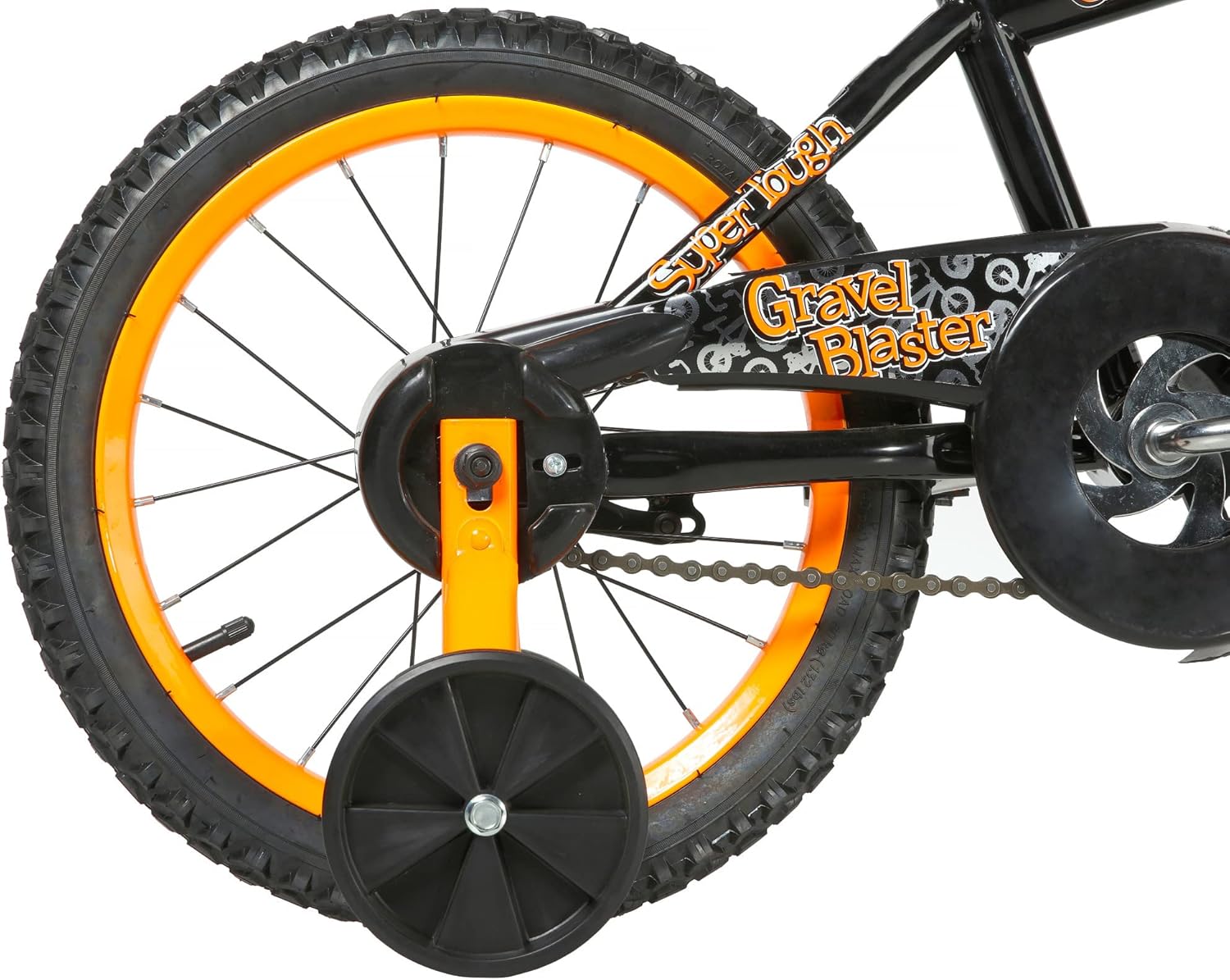 Dynacraft Bicicleta de gravel Blaster para niños, ruedas de 12 a 20 pulgadas, edades de 3 a 10 años