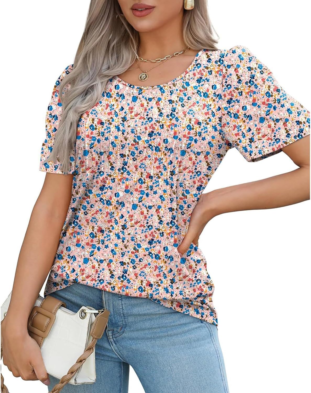 T Shirts for Women Sleeved Round Neck Game Day Letter Printed Top T Shirt Women’s Shirts Womens Basic Tops Sexy Tops