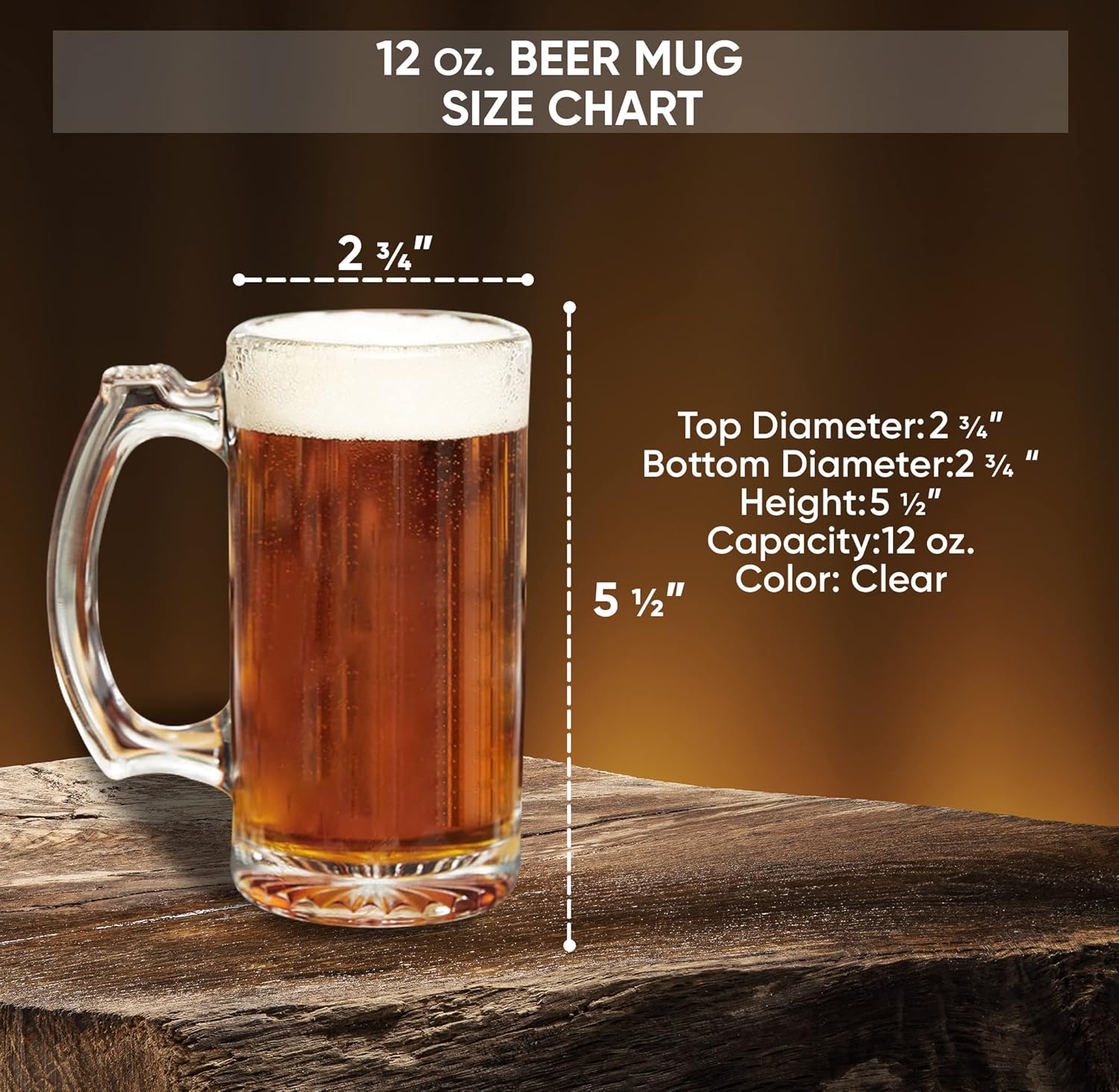 TEEAMORE Tazas de cerveza personalizadas para añadir tu texto, vaso de cerveza grabado, cumpleaños, aniversario, boda, inauguración de la casa (12