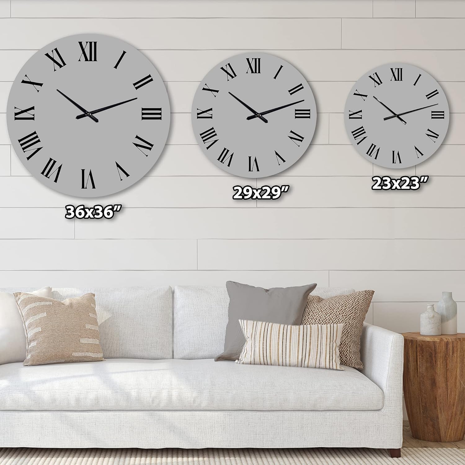 Reloj de pared moderno con diseño de flor fractal dorada simétrica para decoración del hogar, dormitorio, baño, oficina, sala de estar, 7277, 36 x