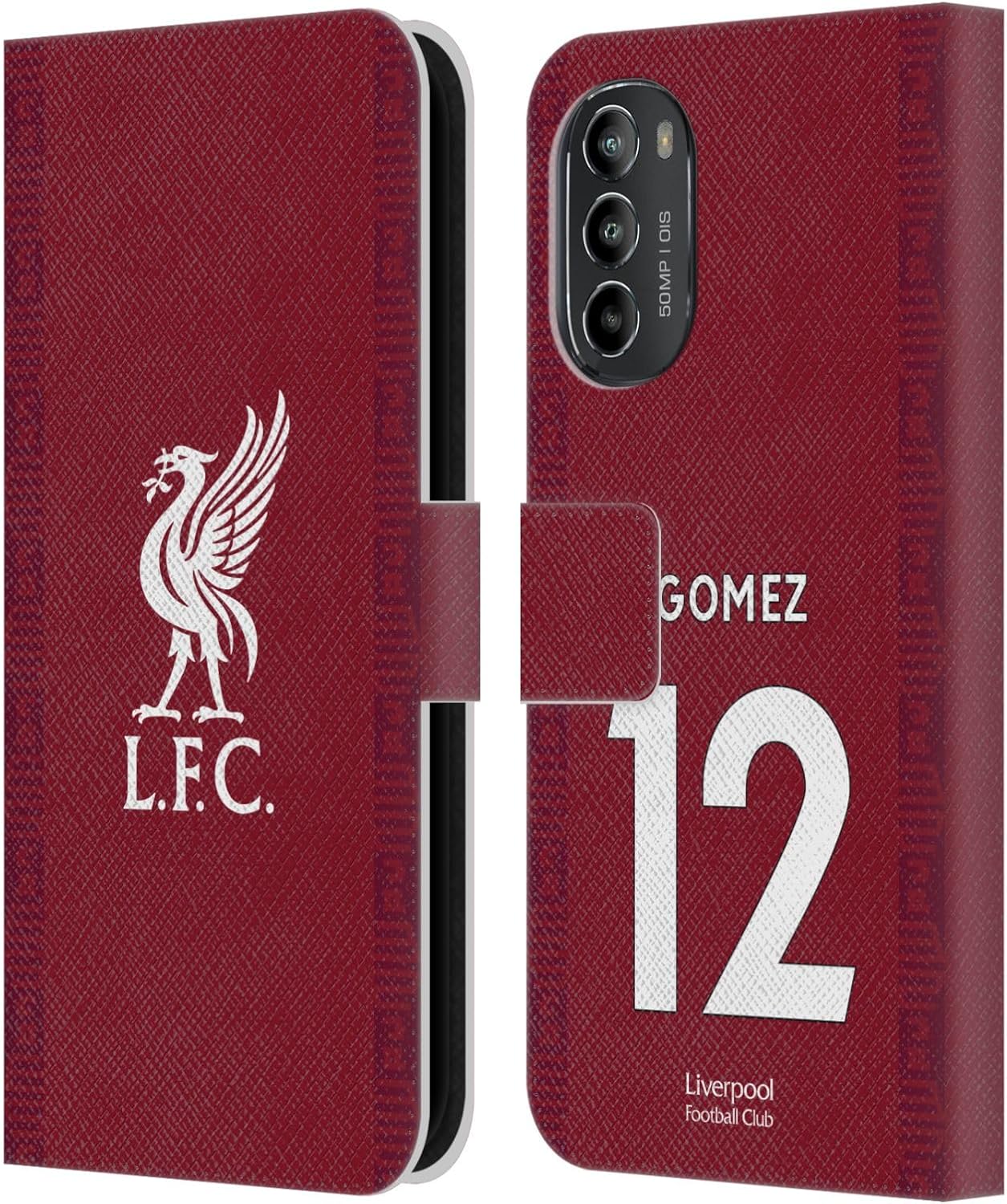 Head Case Designs Officially Licensed Liverpool Football Club Joe Gomez 202223 Players Home Kit Leather Book Wallet Case Cover Compatible with