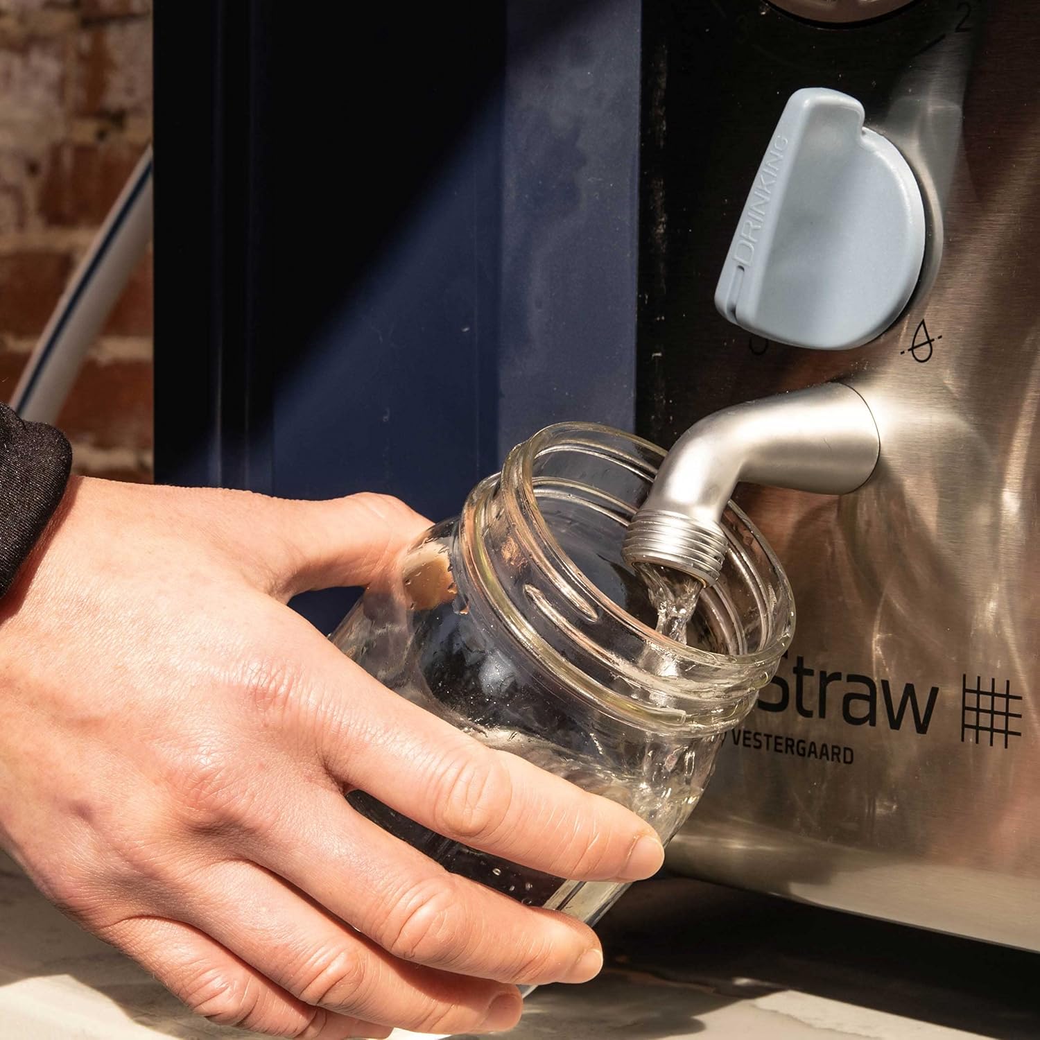 LifeStraw Max – Filtro de agua de alto caudal y purificador de alta capacidad para supervivencia, emergencias y ayuda humanitaria