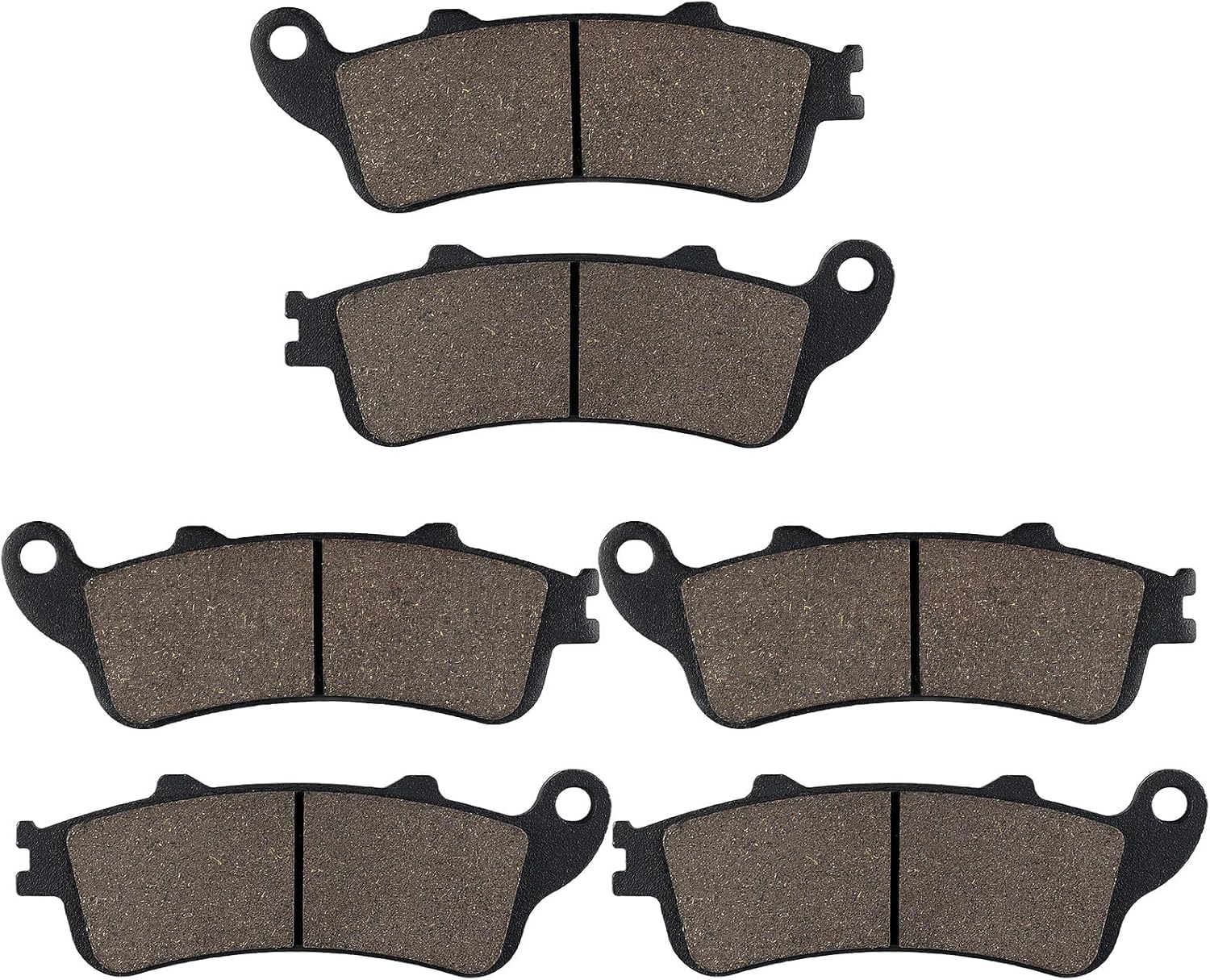VTX1800 Pastillas de freno delanteras y traseras para Honda VTX 1800 (todos los modelos) 2002-2013 Goldwing 1800 GL1800 2001-2016CBR1100XX 1997-2003