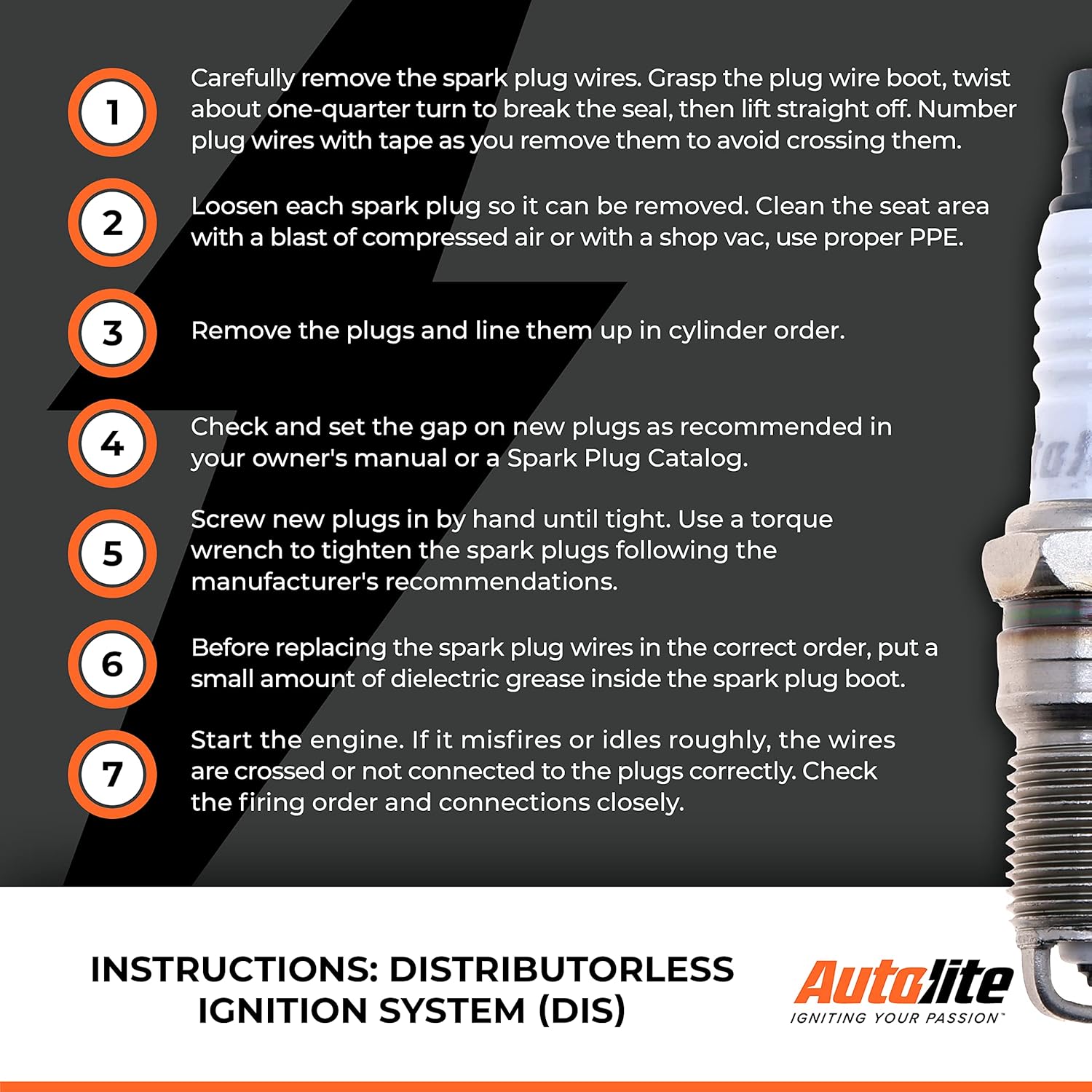 Autolite Iridium XP – Bujía de repuesto automotriz, XP5682 (1 unidad)