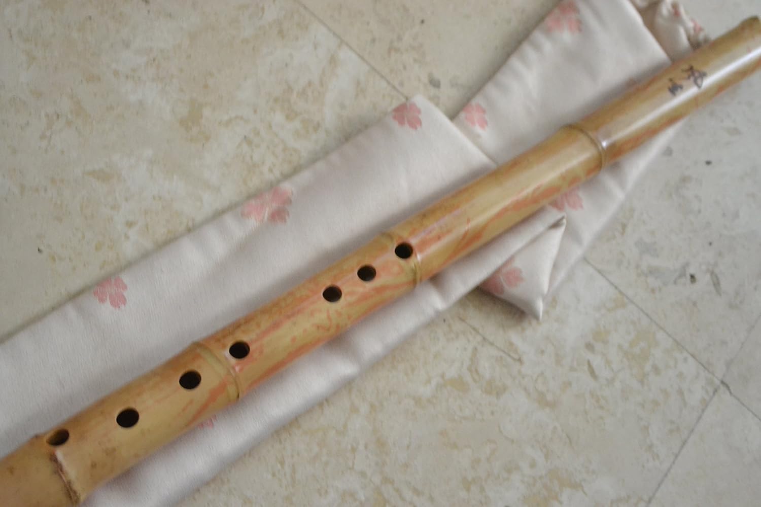 Flauta de bambú de 8 agujeros Shakuhachi Dongxiao CF Key Zen Instrumento