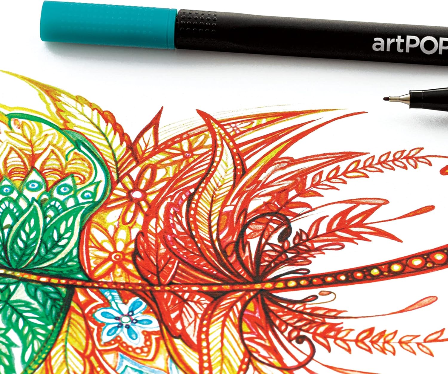 Fineliner – Juego de 24 bolígrafos artísticos de colores para diarios, dibujo, garabatos, álbumes de recortes, bocetos, ilustración, punta fina