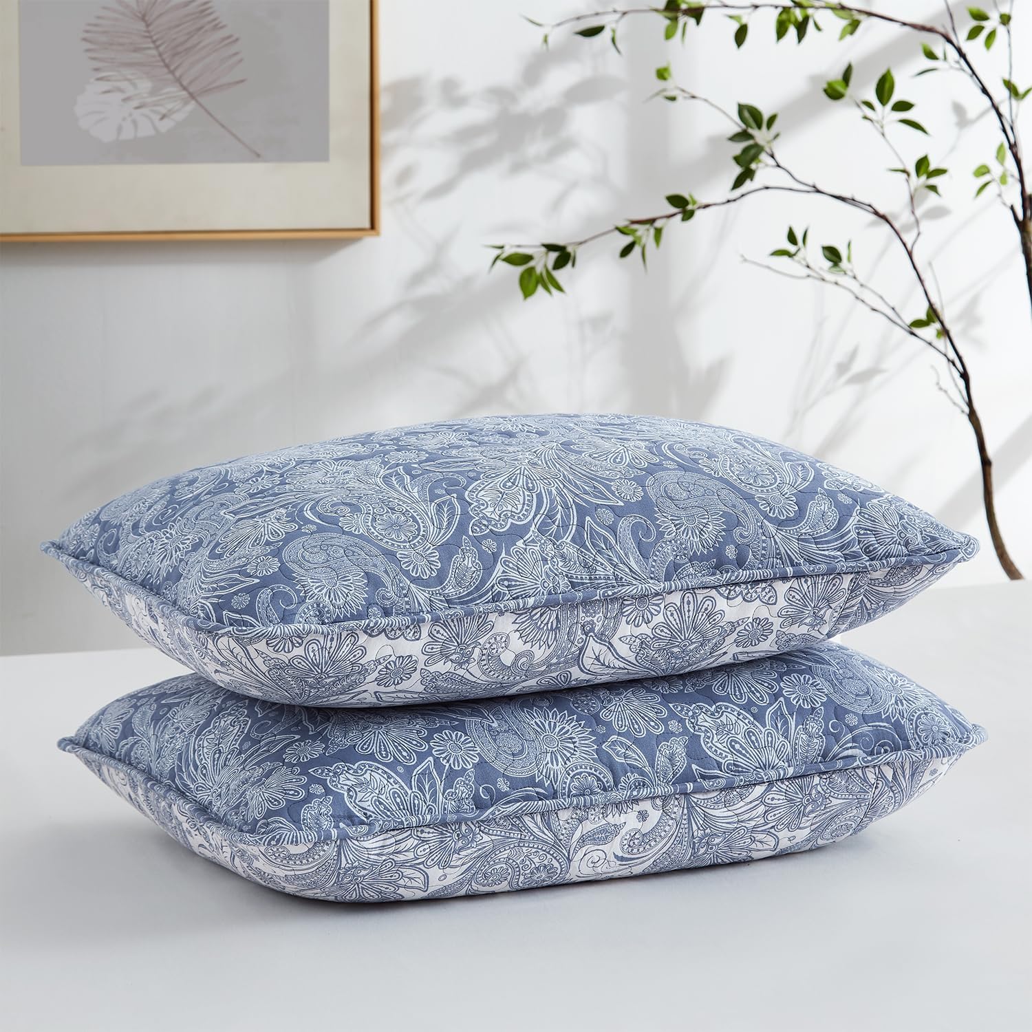 Southshore – Juego de ropa de cama de microfibra, estampado