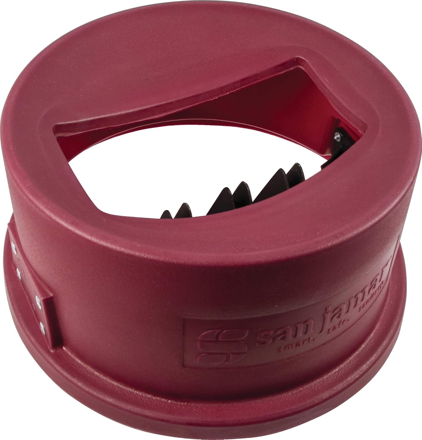 San Jamar KA1951 Katchall Rugged Flatware Retriever Profundidad, rojo, para contenedor de basura Slim Jim