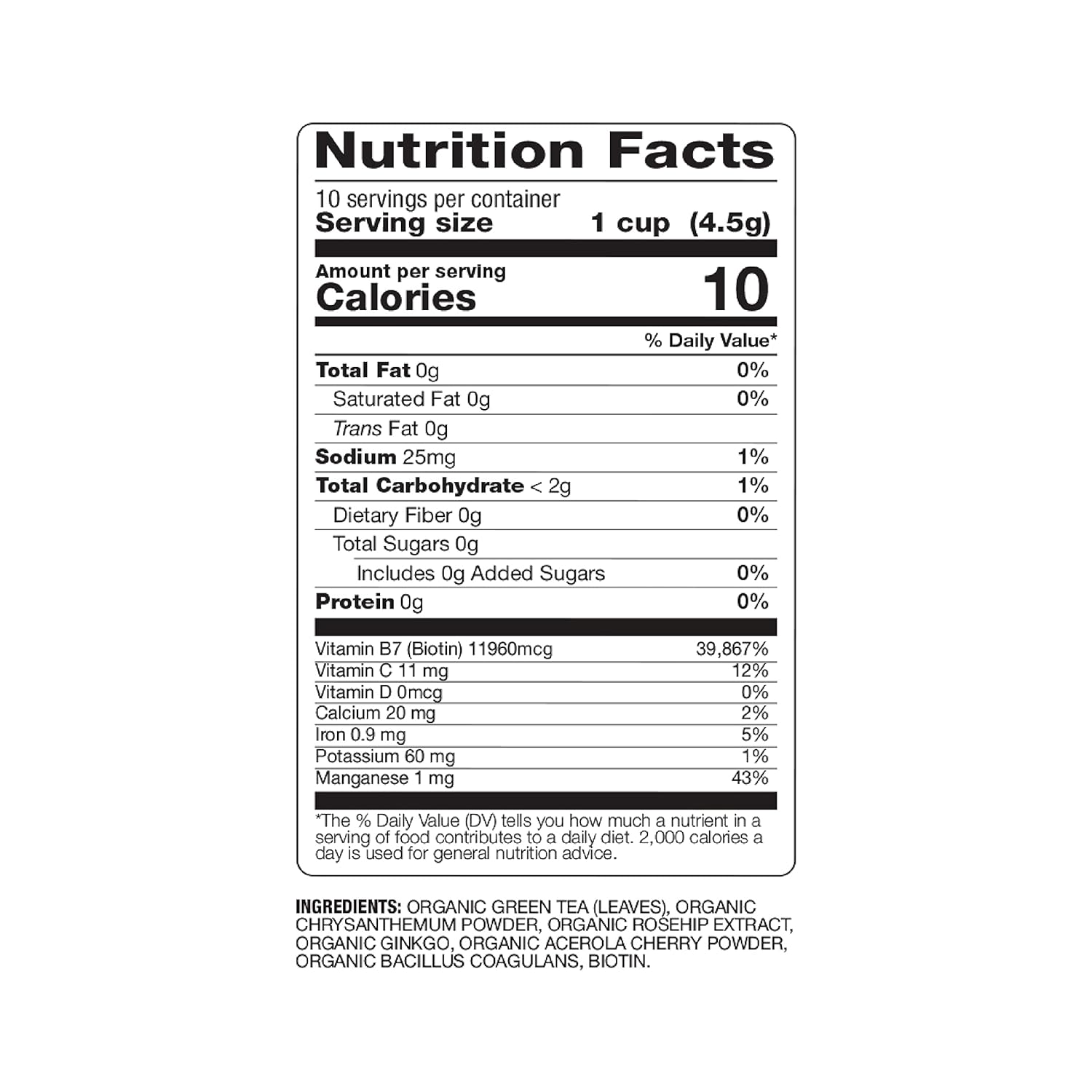 BareOrganics Té radiante con superalimentos y probióticos  Cápsulas de té compatibles con Keurig K-Cup  Certificado USDA orgánico, vegano, sin OMG y