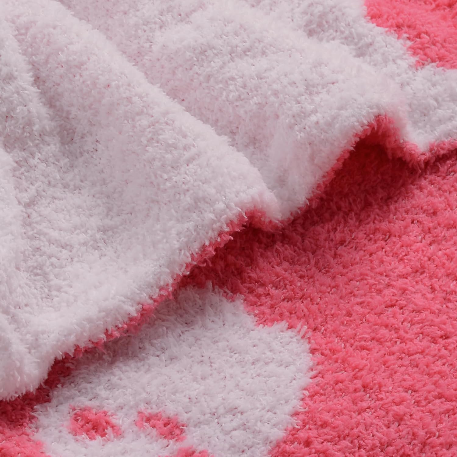 Decoración de Halloween – Manta de fantasma rosa, manta suave y acogedora para niños, para cama, sofá y sofá, 50 x 60 pulgadas, fantasma rosa