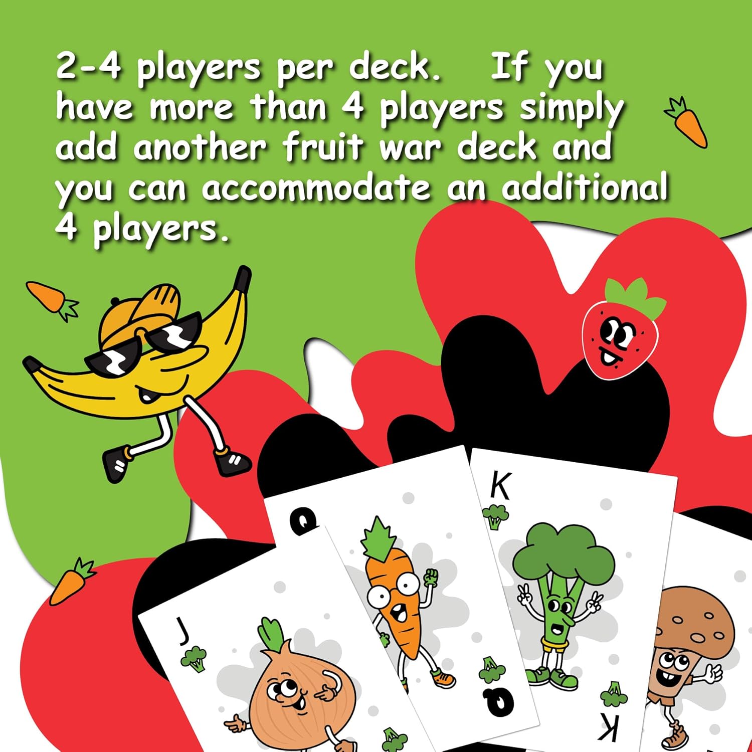 Blakruut Juegos Fruit War, un juego familiar que es un giro en el clásico Game of War, con juego más rápido, batallas intensas y divertidos diseños