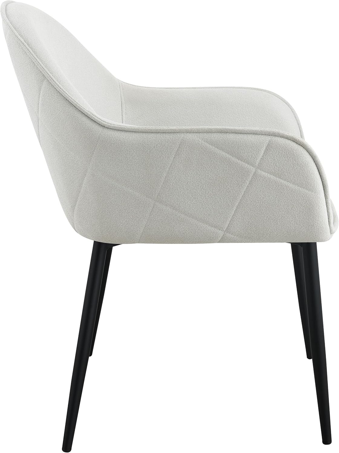 Coaster Home Furnishings Emma – Silla tapizada para comedor, color gris niebla