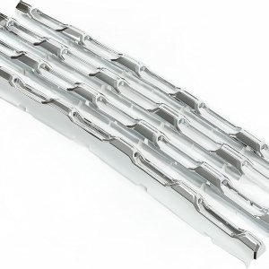 HECASA Inserto de rejilla compatible con Chevy Silverado 25003500 HD 2020-2023 para camión, cromado, revestimiento de plástico plateado HECASA Inserto de rejilla compatible con Chevy Silverado 25003500 HD 2020-2023 para camión, cromado, revestimiento de plástico plateado