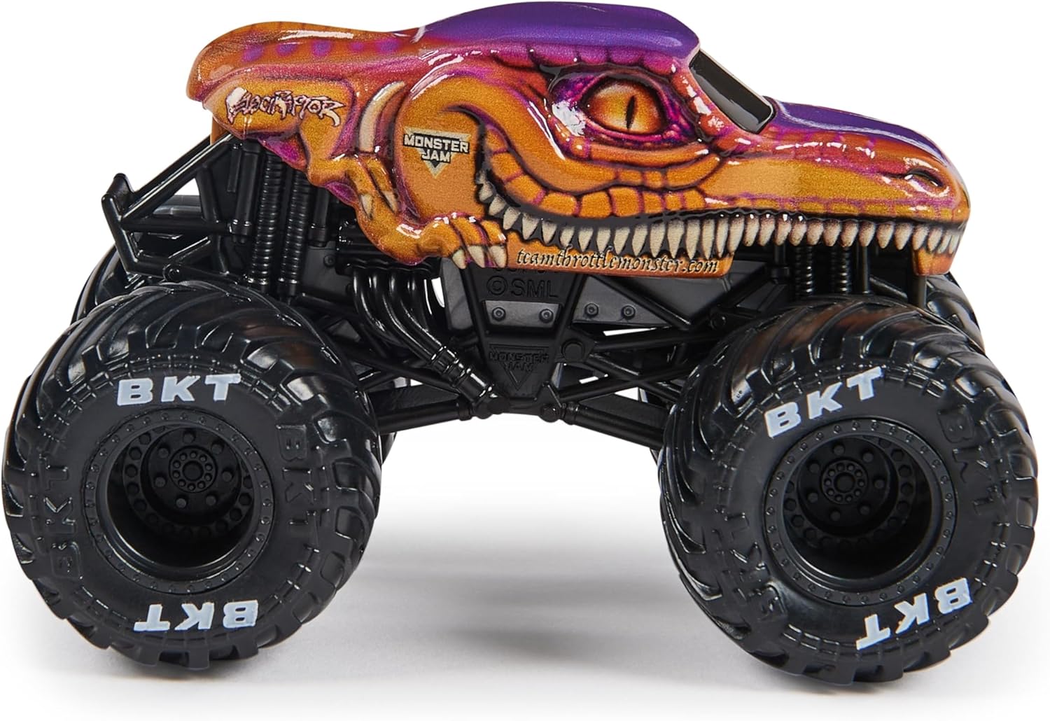 Monster Jam 2023 Spin Master 164 Camión fundido a troquel Serie 32 Arena Favoritos Velociraptor