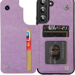 UEEBAI Funda para Samsung Galaxy A13 5GA04s, Funda De Cuero PU De Lujo Dos Cierre Magnético Ranuras Para Tarjetas Función De Soporte En Relieve UEEBAI Funda para Samsung Galaxy A13 5GA04s, Funda De Cuero PU De Lujo Dos Cierre Magnético Ranuras Para Tarjetas Función De Soporte En Relieve