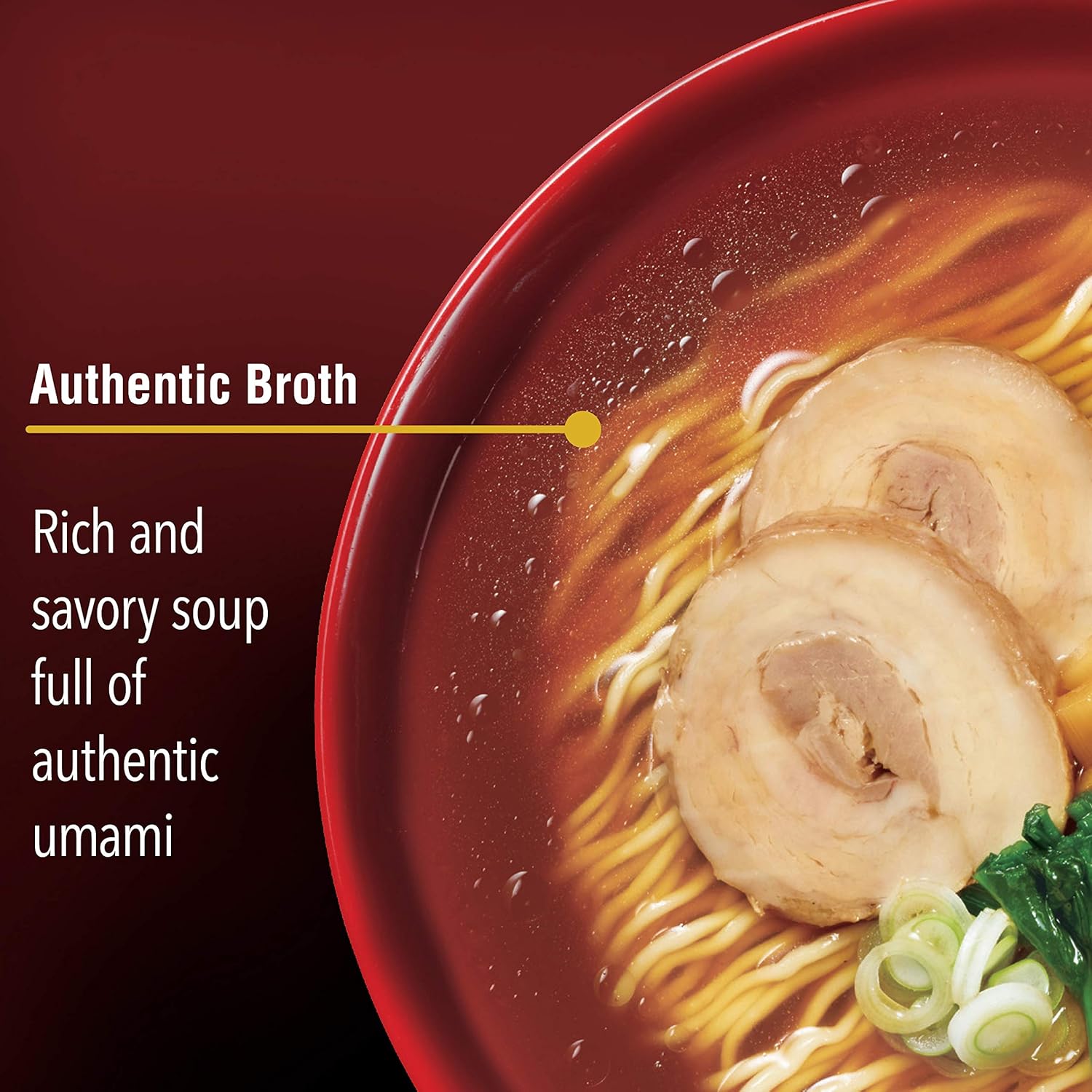 Nissin RAOH – Sopa de fideos ramen, salsa de soja, 3.77 onzas (paquete de 12)