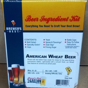 Balliihoo Homebrew Ohio hozq8960Best One Gal cerveza ingrediente Kit (American Trigo), multicolor Balliihoo Homebrew Ohio hozq8960Best One Gal cerveza ingrediente Kit (American Trigo), multicolor