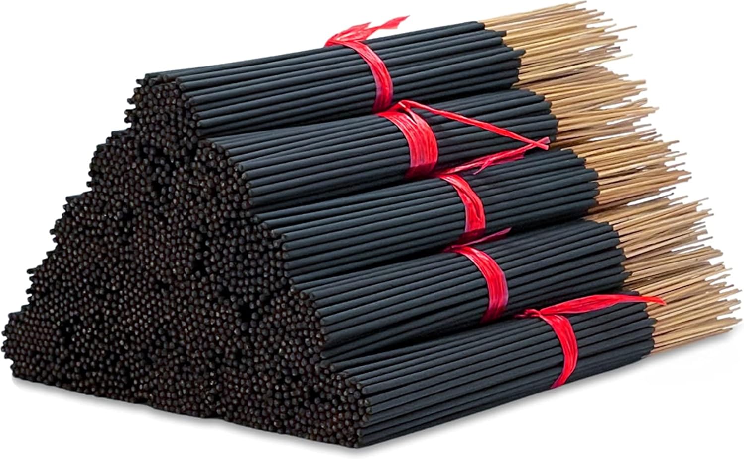 Varillas de incienso exóticas de sándalo de 11 pulgadas, 1 paquete a granel de 45 a 50 varillas, aroma natural de 11 pulgadas de larga duración que