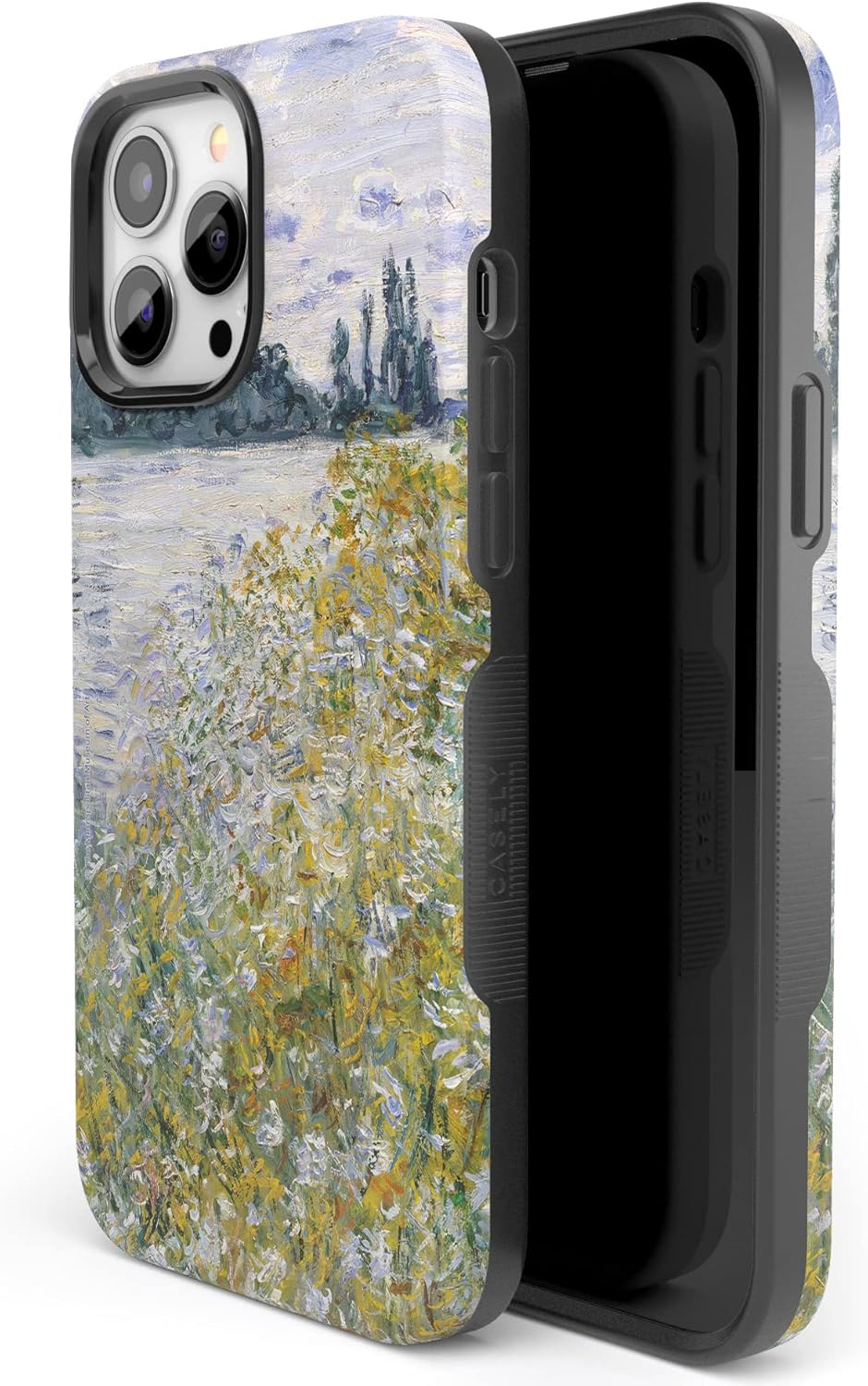 Casely Funda para iPhone 13 Pro Max  Île aux Fleurs  The Met Museum  Compatible con MagSafe
