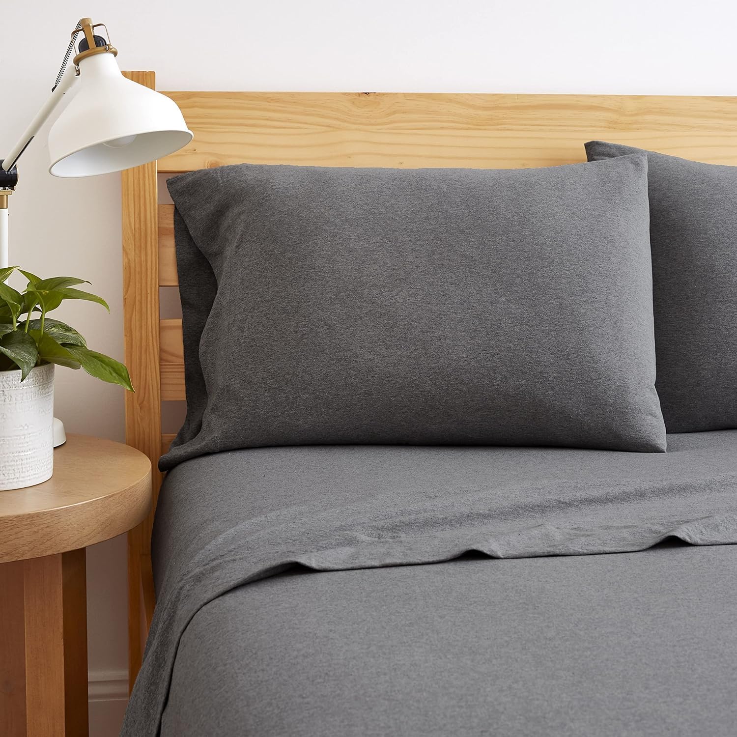 Juego de sábanas Crescent Bedding de 100% algodón, extralargas, suaves y cómodas para cama de dos plazas