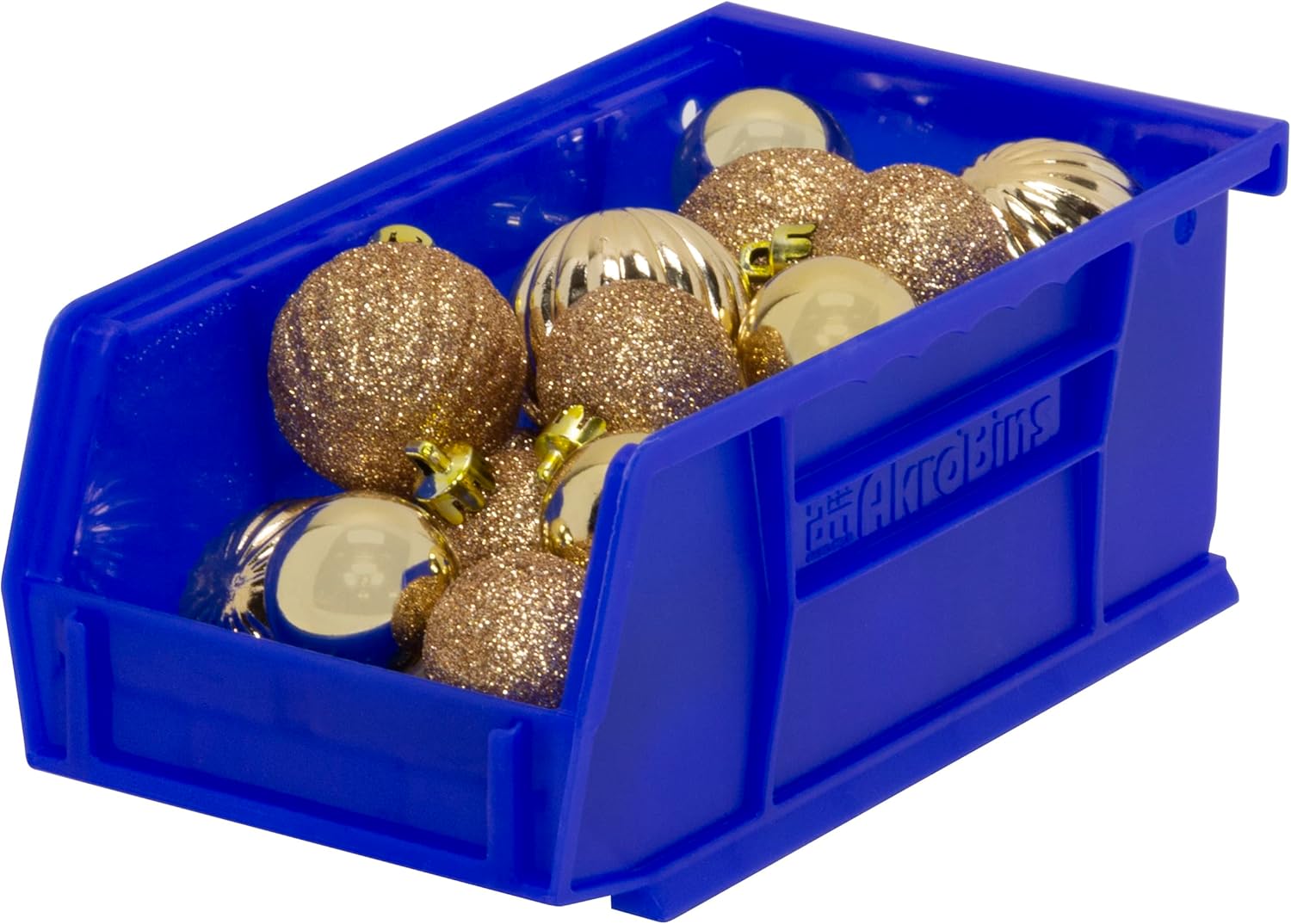 Akro-Mils 30234 AkroBins – Contenedores de almacenamiento de plástico apilables y contenedores apilables de plástico 30220 AkroBins 30220, 7 x 4 x 3