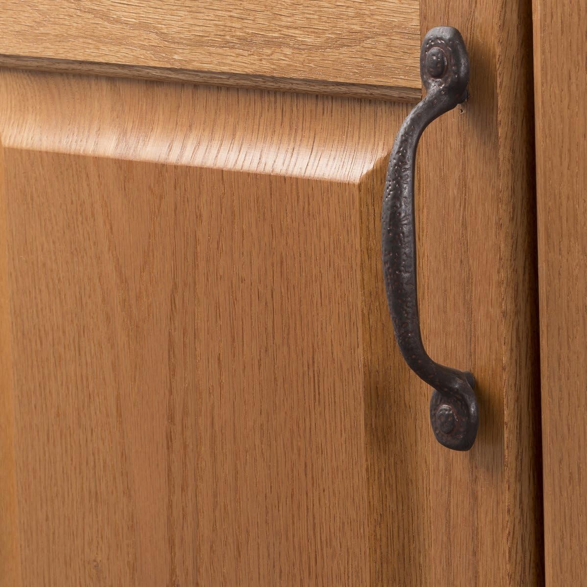 Hickory Hardware Tiradores rústicos, manijas para puertas de gabinetes de cocina, cajones de tocador, tocador de baño, mesitas de noche y armarios,