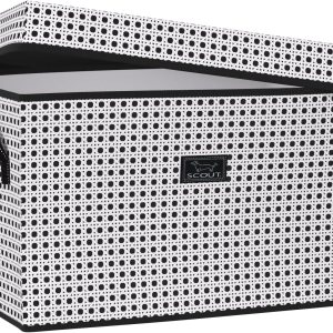 SCOUT Rump Roost LG – Contenedor de almacenamiento grande con tapa con asas, plegable, apilable, se dobla como asiento o mesa, soporta 90 libras SCOUT Rump Roost LG – Contenedor de almacenamiento grande con tapa con asas, plegable, apilable, se dobla como asiento o mesa, soporta 90 libras