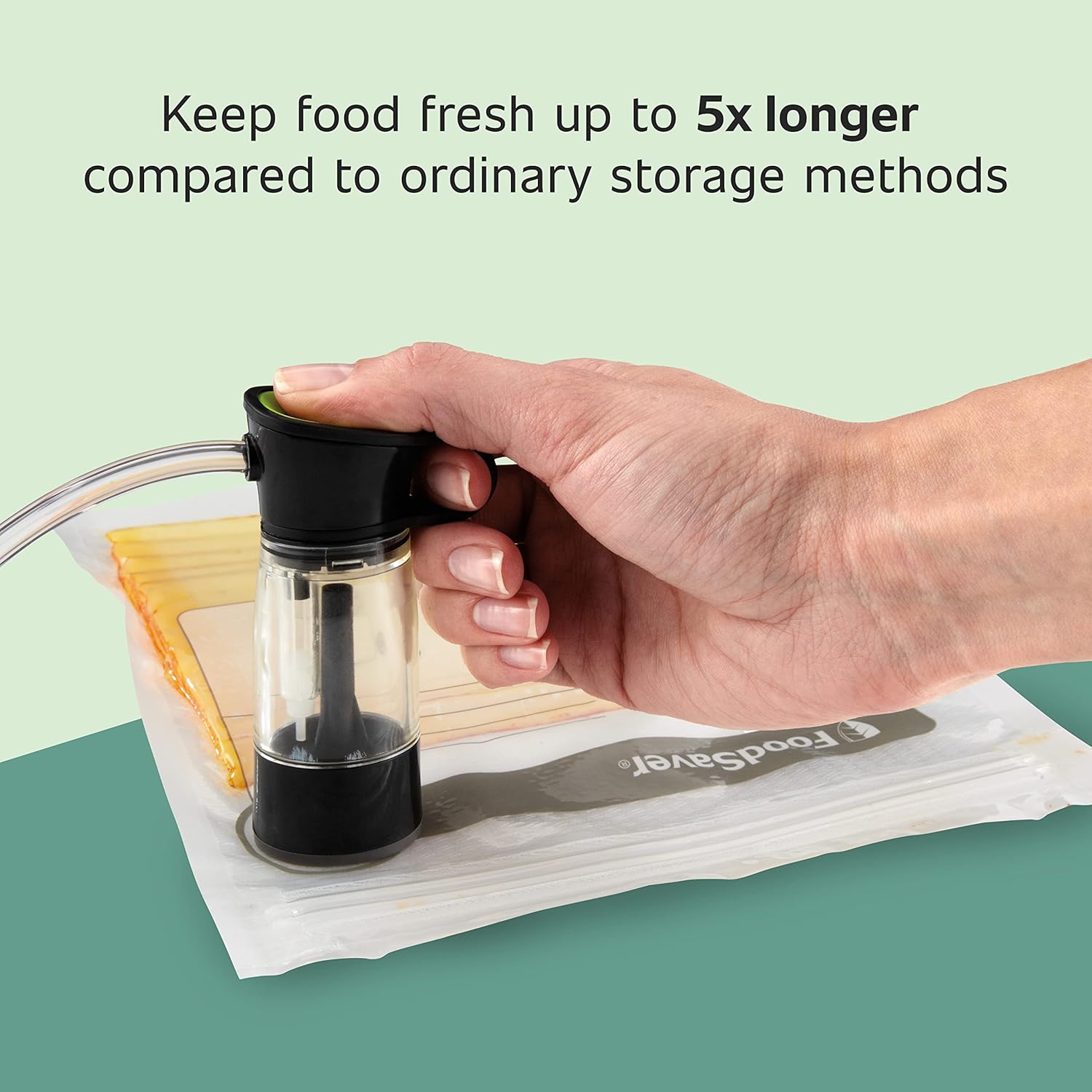 FoodSaver Bolsas con cremallera al vacío de construcción multicapa sin BPA de 1 cuarto de galón, 18 unidades (paquete de 2)