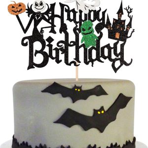 1 paquete de decoración de pastel de Halloween con purpurina para Halloween, mago, fantasma, calabaza, pasteles, decoración para casa encantada, 1 paquete de decoración de pastel de Halloween con purpurina para Halloween, mago, fantasma, calabaza, pasteles, decoración para casa encantada,