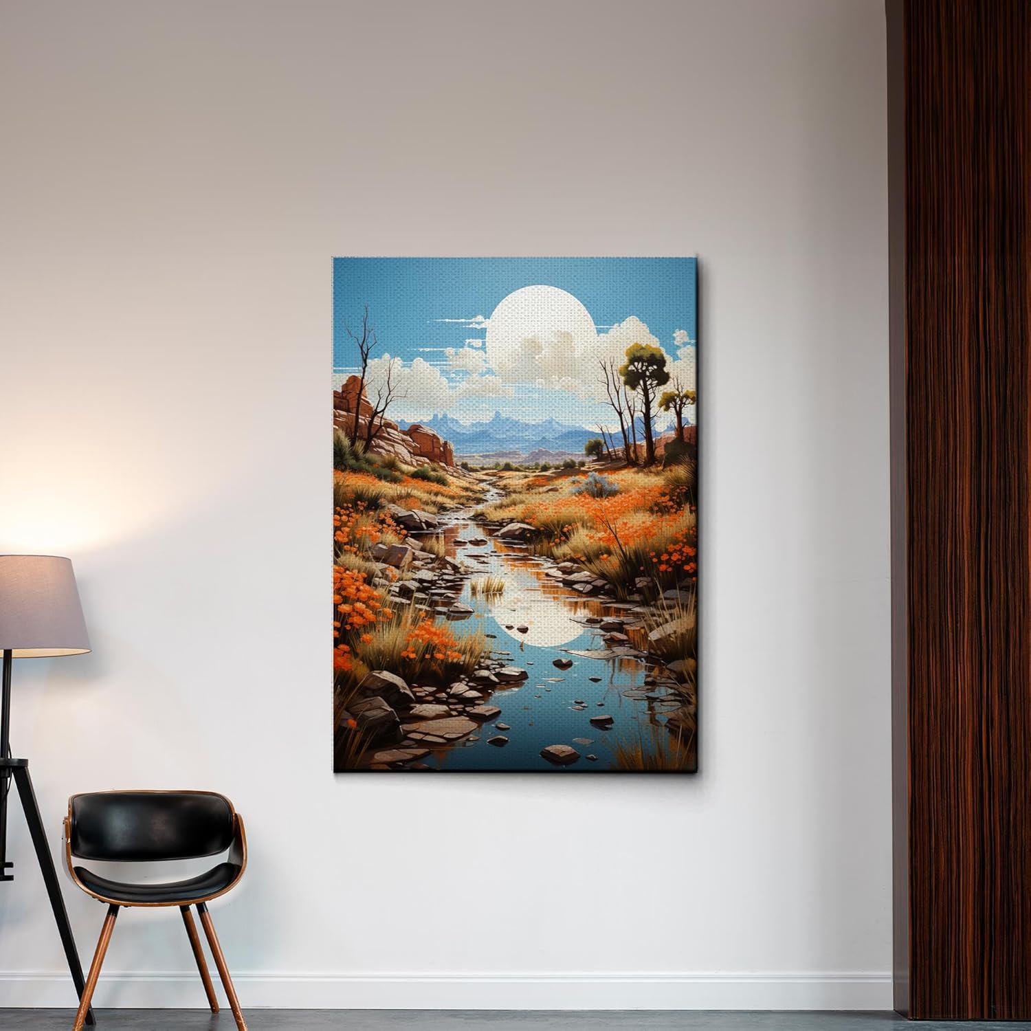 Red Mesa, Archival Print of Landscape Prints of Red Mountain in Mesa, Arizona, Wall Art, Home Decor