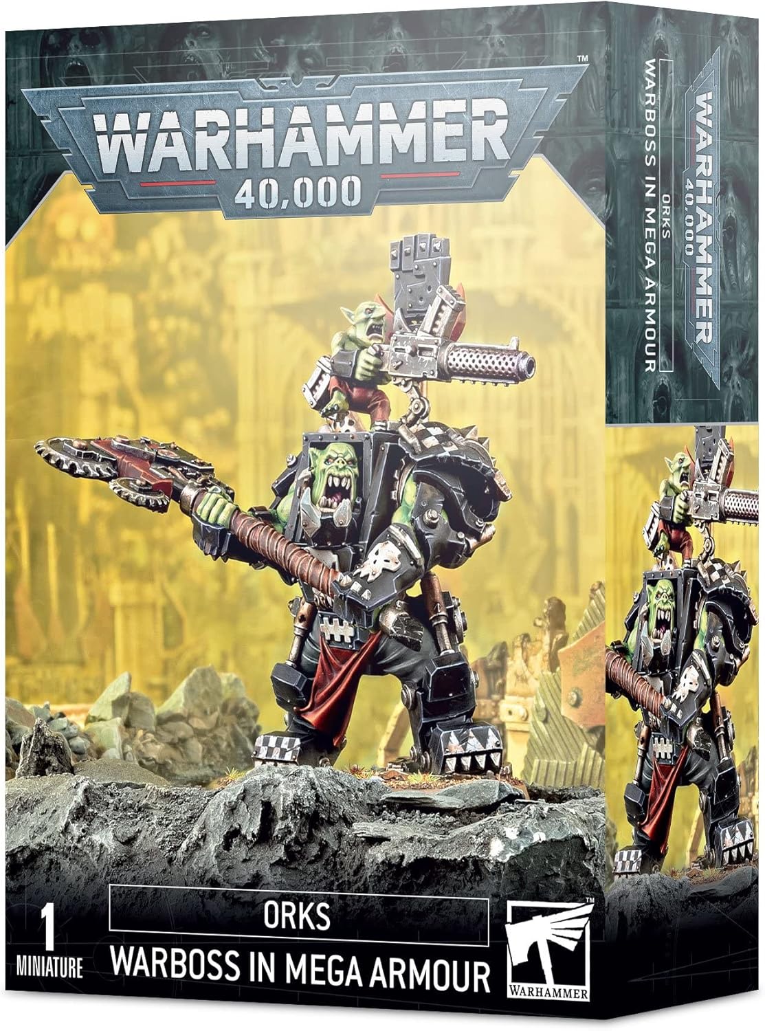 Games Workshop – Warhammer 40,000 – Orks Ork Warboss en Mega Armour