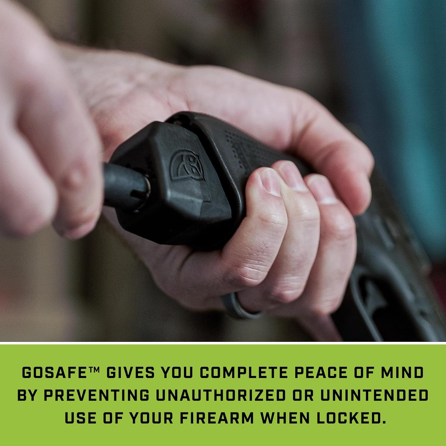 GOSAFE Caja fuerte móvil – Seguridad móvil con cerradura para Glock 17