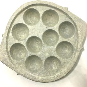 Ancient Cookware, Esteatita india Paniyaram Maker – 10 pozo Ancient Cookware, Esteatita india Paniyaram Maker – 10 pozo