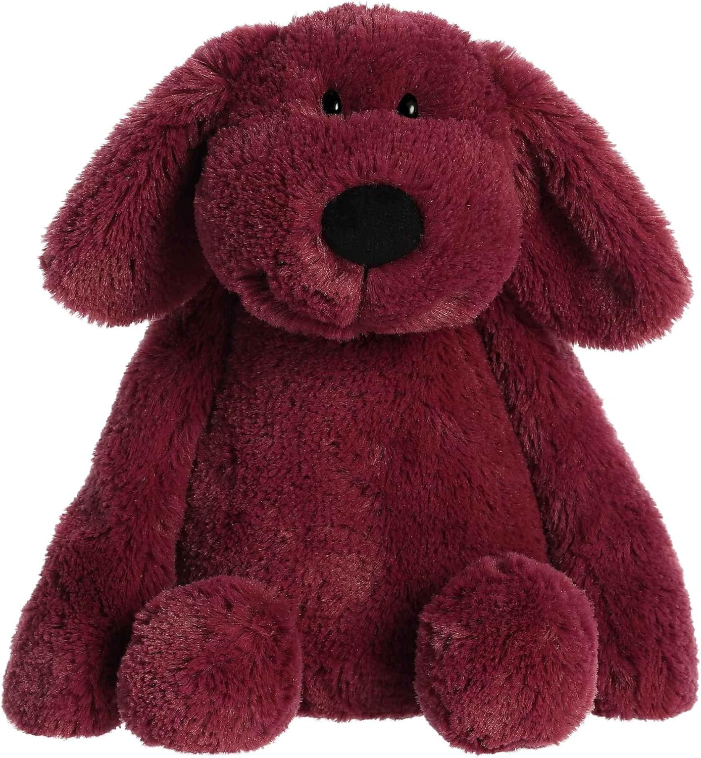 Aurora Cuddly Huggle Buddies Dexter The Huggable Dog – Animal de peluche  Comodidad acogedora  Encanto sin fin  Rojo 13 pulgadas