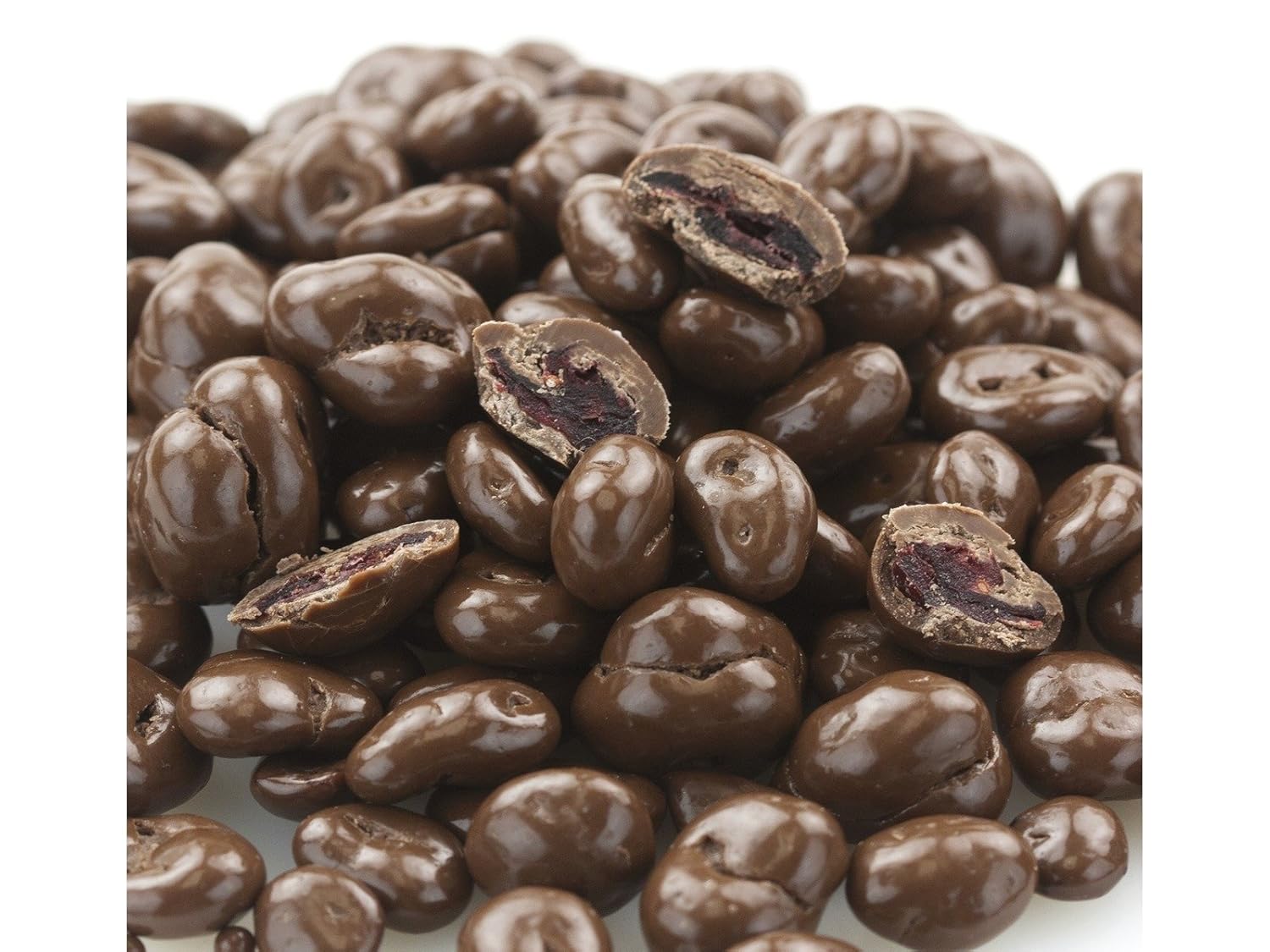 Arándanos cubiertos de chocolate con leche 2 libras de arándanos secos