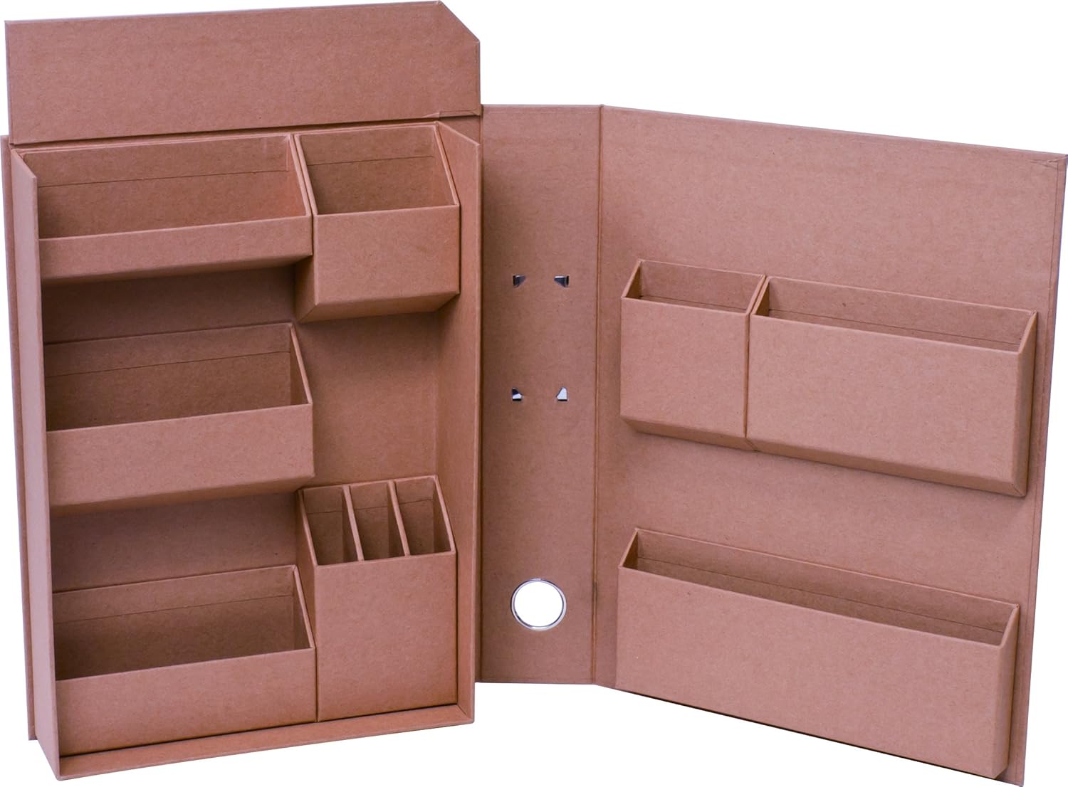 Nakabayashi LST-FA4KR – Herramienta de estilo de vida, artículos pequeños, caja de almacenamiento, archivo A4, manualidades