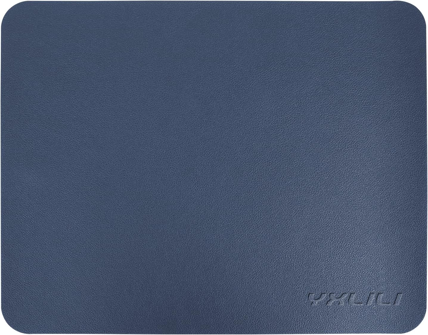 YXLILI Alfombrilla para mouse, antideslizante, de piel sintética, impermeable, ultra suave, con borde cosido, alfombrilla de mouse para computadora,