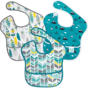 Bumkins Baberos para niña o niño, SuperBib para bebés y niños pequeños de 6 a 24 meses, esenciales imprescindibles para comer, alimentar, Bumkins Baberos para niña o niño, SuperBib para bebés y niños pequeños de 6 a 24 meses, esenciales imprescindibles para comer, alimentar,