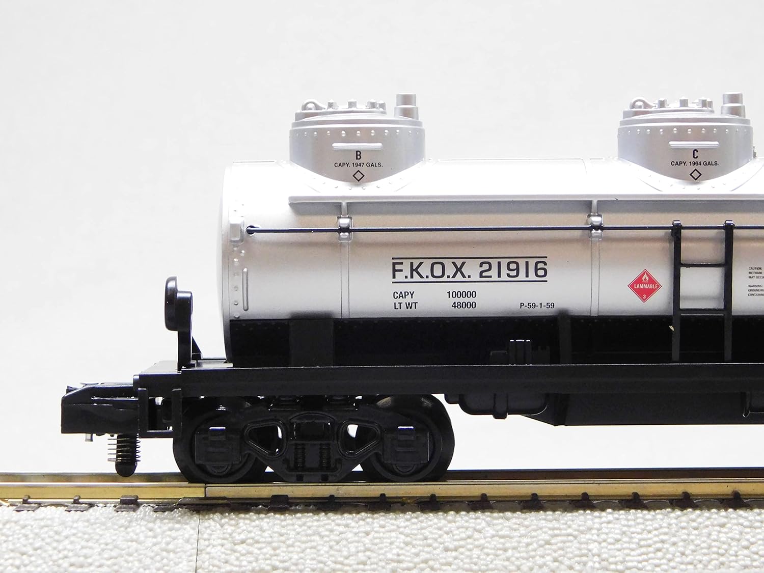 American Flyer FRAC-King 3 Dome Tank CAR #21916 calibre S